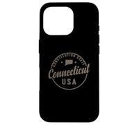 État de la Constitution du Connecticut États-Unis Amérique Coque pour iPhone 16 Pro