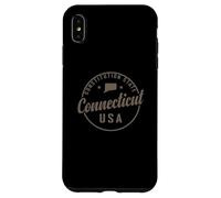 État de la Constitution du Connecticut États-Unis Amérique Coque pour iPhone XS Max