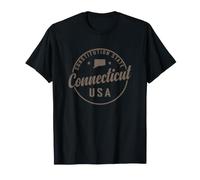 État de la Constitution du Connecticut États-Unis Amérique T-Shirt