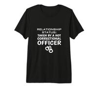État de la Relation Prise par Un Agent correctionnel Citation T-Shirt Haut de Gamme