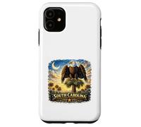 État de l'aigle Palmetto de Caroline du Sud Coque pour iPhone 11