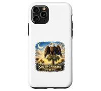 État de l'aigle Palmetto de Caroline du Sud Coque pour iPhone 11 Pro