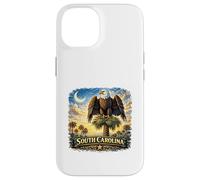 État de l'aigle Palmetto de Caroline du Sud Coque pour iPhone 14