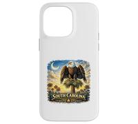 État de l'aigle Palmetto de Caroline du Sud Coque pour iPhone 14 Pro Max