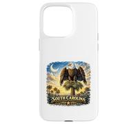 État de l'aigle Palmetto de Caroline du Sud Coque pour iPhone 15 Pro Max