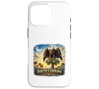 État de l'aigle Palmetto de Caroline du Sud Coque pour iPhone 16 Pro