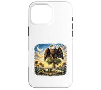 État de l'aigle Palmetto de Caroline du Sud Coque pour iPhone 16 Pro Max
