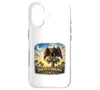 État de l'aigle Palmetto de Caroline du Sud Coque pour iPhone 17