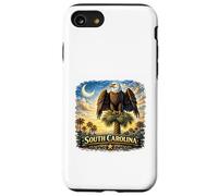 État de l'aigle Palmetto de Caroline du Sud Coque pour iPhone SE (2020) / 7/8