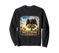 État de l'aigle Palmetto de Caroline du Sud Sweatshirt