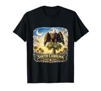 État de l'aigle Palmetto de Caroline du Sud T-Shirt