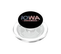 État de l'Iowa, Halkeye, Amérique, États-Unis PopSockets PopGrip pour MagSafe