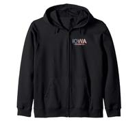 État de l'Iowa, Halkeye, Amérique, États-Unis Sweat à Capuche