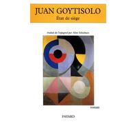 Etat de siège - - Juan Goytisolo - Fayard - Livre