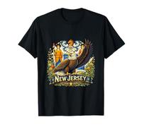 État d'Eagle Garden, Patrimoine du New Jersey T-Shirt