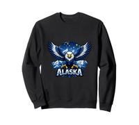 État des Montagnes du Nord d'Alaska Eagle Sweatshirt