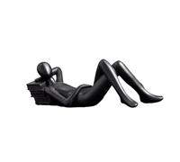 État d'esprit abstrait Statue de femme Lire Femmes Moderne Esthétique Résine Figures Sculpture pour bibliothèque et décorations de bureau