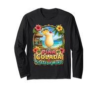 « État d'esprit de la Piña Colada » Manche Longue