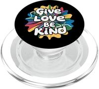 État d'esprit de positivité Disant Donner l'amour être PopSockets PopGrip pour MagSafe