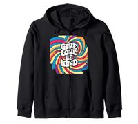 État d'esprit de positivité Disant Donner l'amour être Sweat à Capuche