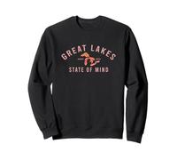 État d'esprit des Grands Lacs Blush Lakes Sweatshirt