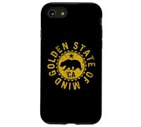 État d'esprit doré de la République de Californie Coque pour iPhone SE (2020) / 7/8