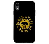 État d'esprit doré de la République de Californie Coque pour iPhone XR