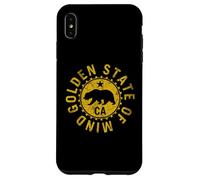 État d'esprit doré de la République de Californie Coque pour iPhone XS Max