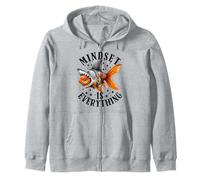 État d'esprit La mentalité est tout ce qui est motivant et inspirant Sweat à Capuche
