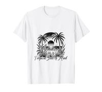 État d'esprit tropical - Rétro Palm Sunset Beach Vibes T-Shirt