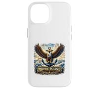 État du Patrimoine Maritime de Rhode Island Eagle Coque pour iPhone 14