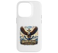 État du Patrimoine Maritime de Rhode Island Eagle Coque pour iPhone 14 Pro