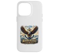 État du Patrimoine Maritime de Rhode Island Eagle Coque pour iPhone 14 Pro Max