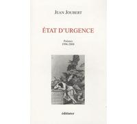 Etat D'urgence - Poèmes 1996-2008