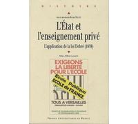 ETAT ET L ENSEIGNEMENT PRIVE