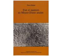 Etat Et Pasteurs Au Moyen-Orient Ancien