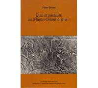 Etat Et Pasteurs Au Moyen-Orient Ancien