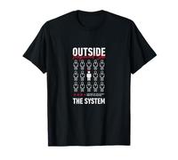 État indépendant en Dehors du système Moderne Minimaliste T-Shirt