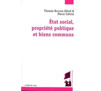 État Social,Propriete Publique,Biens Communs - Cretois - Le Bord De L'eau Eds - broché - Essai