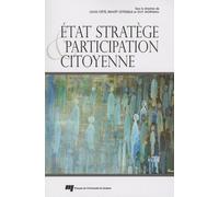 Etat Stratège Et Participation Citoyenne