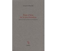 États d'âme de la psychanalyse (0000)