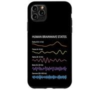États d'ondes cérébrales humaines Modèles de fréquence Activité mentale Coque pour iPhone 11 Pro Max