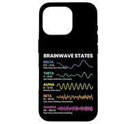 États d'ondes cérébrales Modèles de fréquence Activité mentale Science Coque pour iPhone 16 Pro
