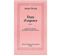 Etats d'urgence André Brink (Auteur)