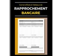 États & Tableaux de rapprochement bancaire: Formulaires à remplir en Fin de Mois: Soldes Comptables & Banques: Clôture Mensuelle des Comptes | Comptabilité & Contrôles - Audit - Rapports Financiers