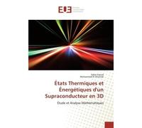 États Thermiques et Énergétiques d'un Supraconducteur en 3D Étude et Analyse Mathématiques - Sahar Saoud - Universitaires Europeennes - broché - Livre