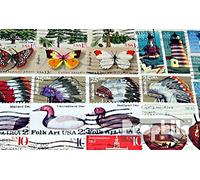 Etats-Unis 50 Divers Timbres Dehors carnet de Timbres et Impressions Ensembles (Timbres pour Les collectionneurs)