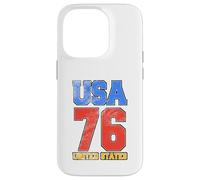 États-Unis 76 États-Unis Coque pour iPhone 14 Pro