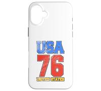 États-Unis 76 États-Unis Coque pour iPhone 16 Plus