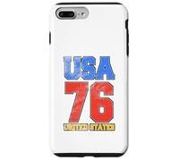 États-Unis 76 États-Unis Coque pour iPhone 7 Plus/8 Plus